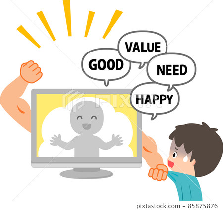 一個在電視上強加價值觀的人 85875876