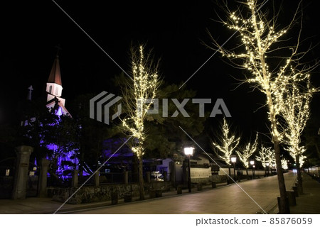 小京都津和野冬季燈飾夜景 小京都津和野冬季燈飾夜景 85876059
