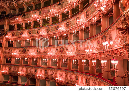 Teatro La Fenice, Venice opera house, Italy Teatro La Fenice, Venice opera house, Italy 85876597