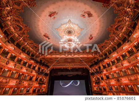 Teatro La Fenice, Venice opera house, Italy 85876601