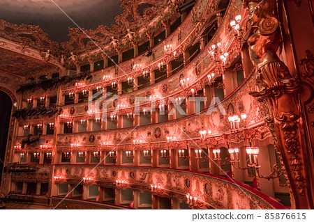 Teatro La Fenice, Venice opera house, Italy Teatro La Fenice, Venice opera house, Italy 85876615