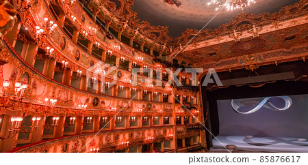 Teatro La Fenice, Venice opera house, Italy 85876617