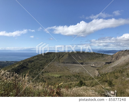 北海道有珠山和洞爺湖徒步旅行 85877248