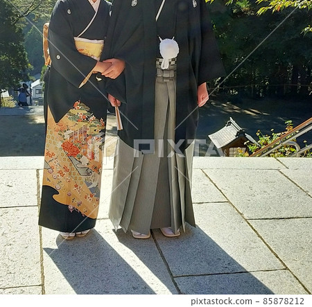 Wedding kimono relatives photo Wedding kimono relatives photo 85878212