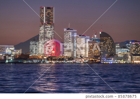 <神奈川縣>橫濱港未來的夜景和約會地點 <神奈川縣>橫濱港未來的夜景和約會地點 85878675