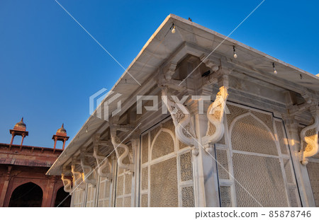 Tomb of Salim Chishti in Fatehpur Sikri in Agra, India 85878746