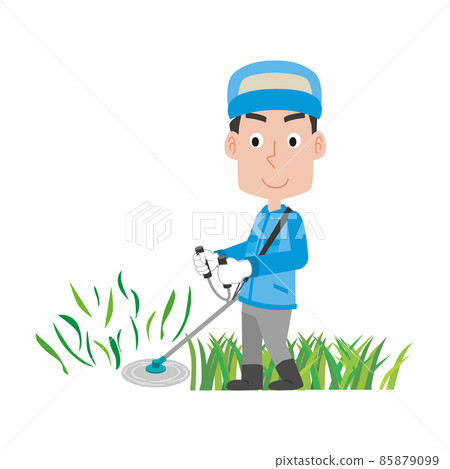 男人除草工作 85879099