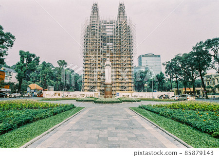 Landscape photo film: Saigon Notre-Dame  85879143