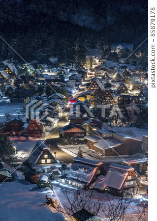 Shirakawago冬季場景 Shirakawago冬季場景 85879178