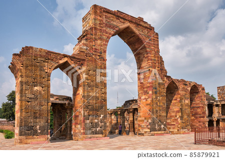 Qutub Minar complex, UNESCO World Heritage Site in Delhi, India 85879921