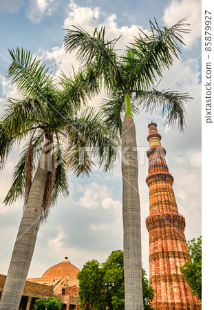 Qutub Minar complex, UNESCO World Heritage Site in Delhi, India Qutub Minar complex, UNESCO World Heritage Site in Delhi, India 85879927