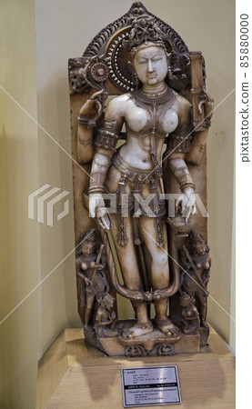 Statue of Saraswati, Hindu goddess of knowledge in National Museum of India in New Delhi 85880000
