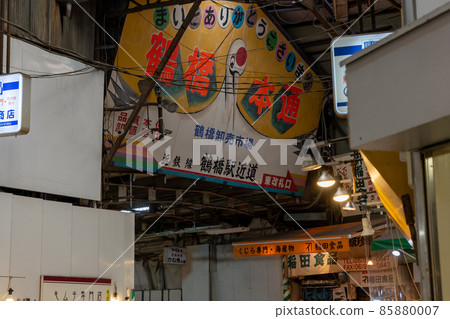 Osaka's deep spot Tsuruhashi shopping street 85880007