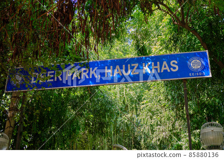 Deer park in Hauz Khas in New Delhi, India Deer park in Hauz Khas in New Delhi, India 85880136