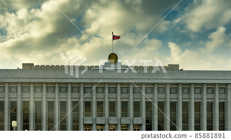 The Supreme People's Assembly in Pyongyang, North Korea The Supreme People's Assembly in Pyongyang, North Korea 85881891