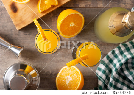 Orange mimosa cocktail Orange mimosa cocktail 85884786