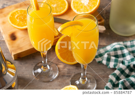 Orange mimosa cocktail Orange mimosa cocktail 85884787