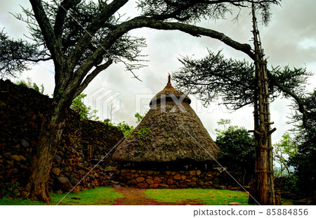 Traditional Konso tribe village, Karat Konso , Ethiopia Traditional Konso tribe village, Karat Konso , Ethiopia 85884856