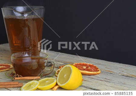 cinnamon sticks, anise stars, lemon and dried fruit cinnamon sticks, anise stars, lemon and dried fruit 85885135