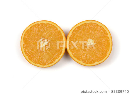 Perfectly retouched orange isolated on white. High resolution photo. Perfectly retouched orange isolated on white. High resolution photo. 85889740