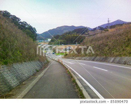 Countryside scenery of Maeda, Taku City, Saga Prefecture 85890470