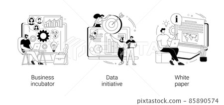 Startup development abstract concept vector illustrations. Startup development abstract concept vector illustrations. 85890574