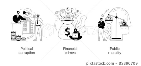 Public life abstract concept vector illustrations. Public life abstract concept vector illustrations. 85890709