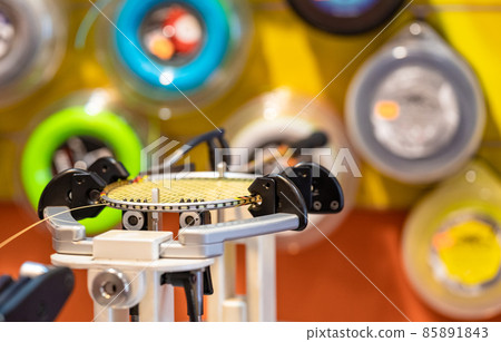 manual stringing of a badminton racket in service manual stringing of a badminton racket in service 85891843