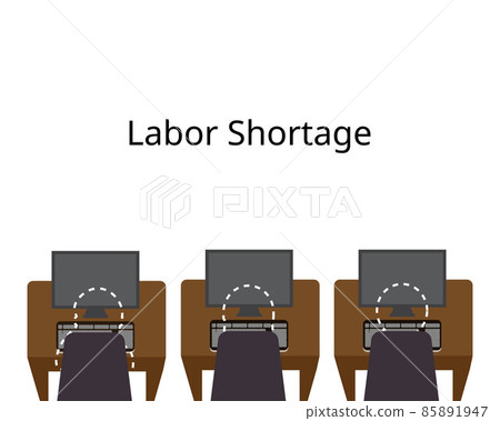 labor shortage with many company need employee but lack of employee  85891947