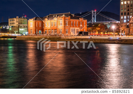 《Fukuoka Prefecture》 Mojiko Retro Night View 《Fukuoka Prefecture》 Mojiko Retro Night View 85892821