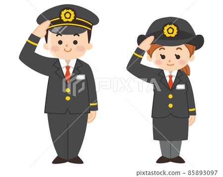 Male and female drivers 85893097