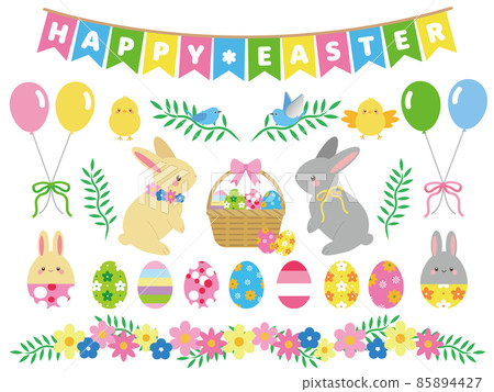 Easter material set 85894427