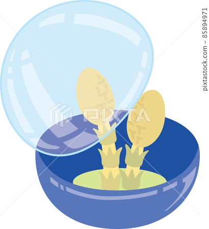 馬尾扭蛋膠囊_膠囊半開 馬尾扭蛋膠囊_膠囊半開 85894971
