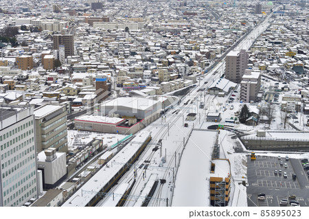 Snow Yamagata city Snow Yamagata city 85895023