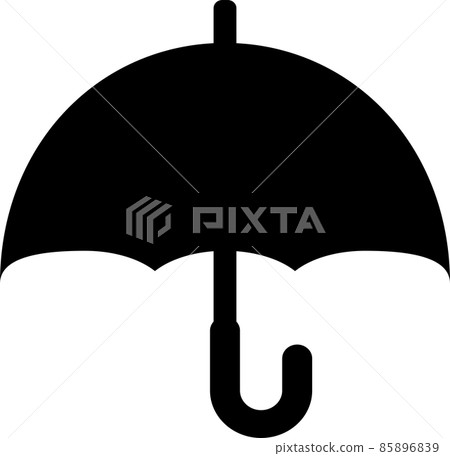 傘的簡單象形圖插圖 85896839