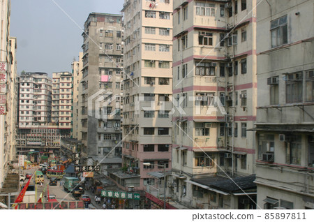 a residential area at to kwa wan, hong kong 29 June 2004 85897811