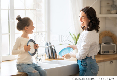 Happy loving family. Happy loving family. 85898586