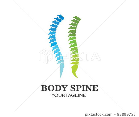 Spine diagnostics symbol logo template vector illustration Spine diagnostics symbol logo template vector illustration 85899755
