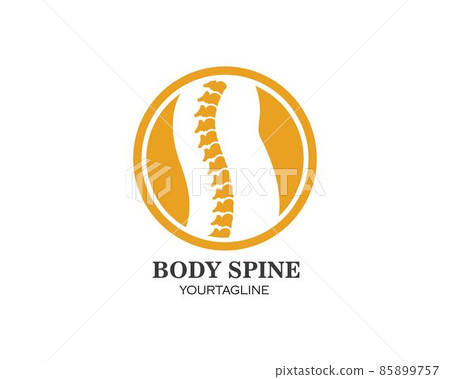 Spine diagnostics symbol logo template vector illustration Spine diagnostics symbol logo template vector illustration 85899757