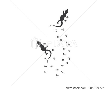 Lizard vector illustration logo 85899774