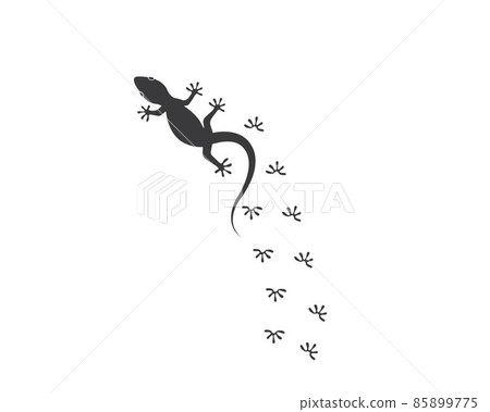 Lizard vector illustration logo 85899775