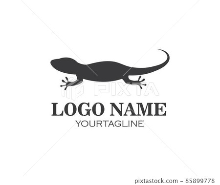 Lizard vector illustration logo Lizard vector illustration logo 85899778