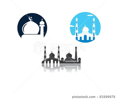 Mosque icon vecto 85899978