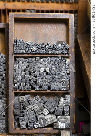 Letterpress type Letterpress type 85901453