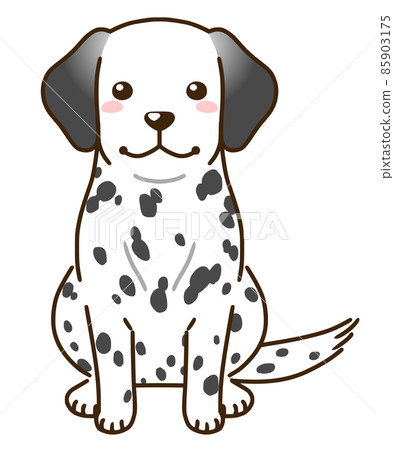 斑點狗（黑白） 85903175