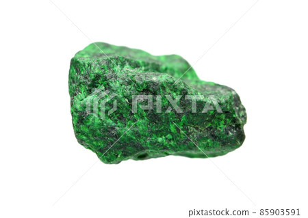 Maw sit sit gemstone on white background Maw sit sit gemstone on white background 85903591