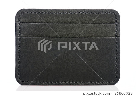 Black leather card wallet Black leather card wallet 85903723
