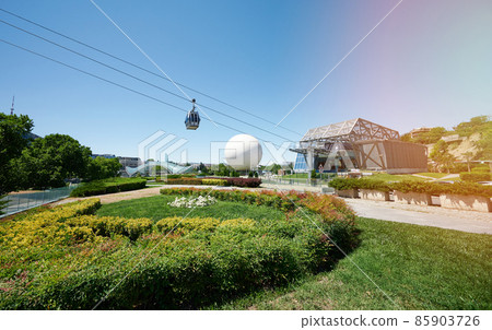 Cable car station in Rike park Cable car station in Rike park 85903726