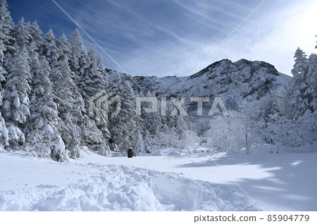 冬天有雪的八嶽山徑 冬天有雪的八嶽山徑 85904779