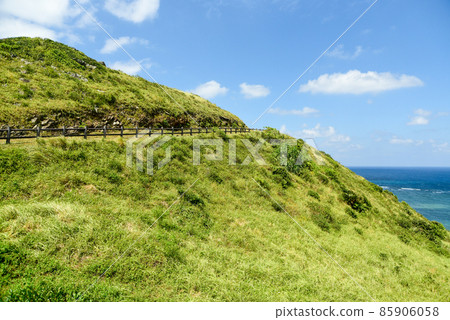 Superb view from Hirakubozaki Lighthouse at the northernmost tip of Ishigaki Island Superb view from Hirakubozaki Lighthouse at the northernmost tip of Ishigaki Island 85906058